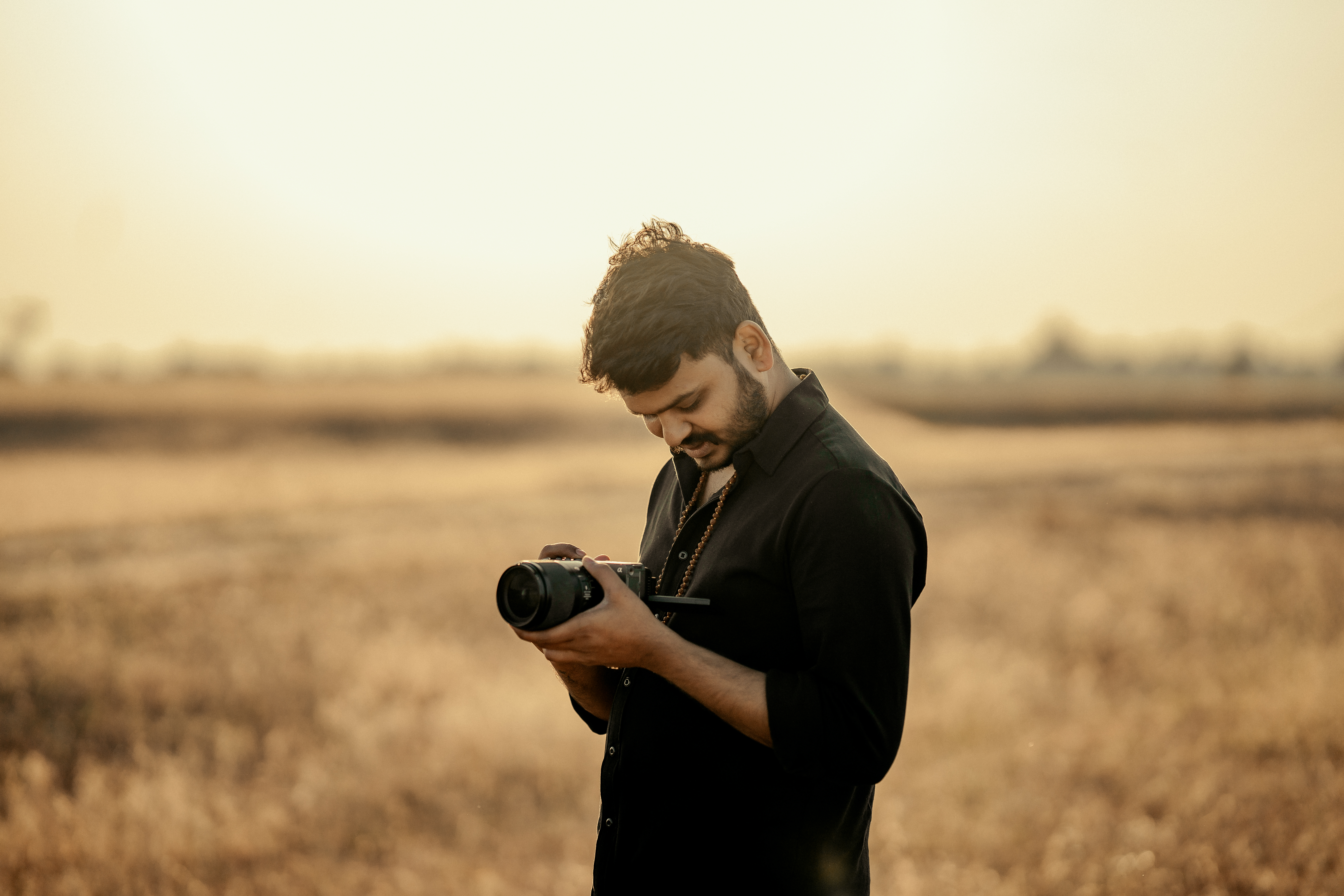 Photographer from above